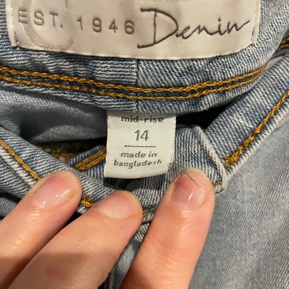 Light Blue Distressed Women Jeans - Picture 4 of 6